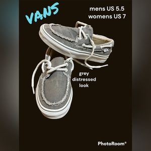 VANS Tennis Shoes Boat Style